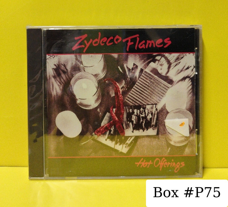 Zydeco Flames - Hot Offerings - 1993 - VS01 - New - Sealed - CDs