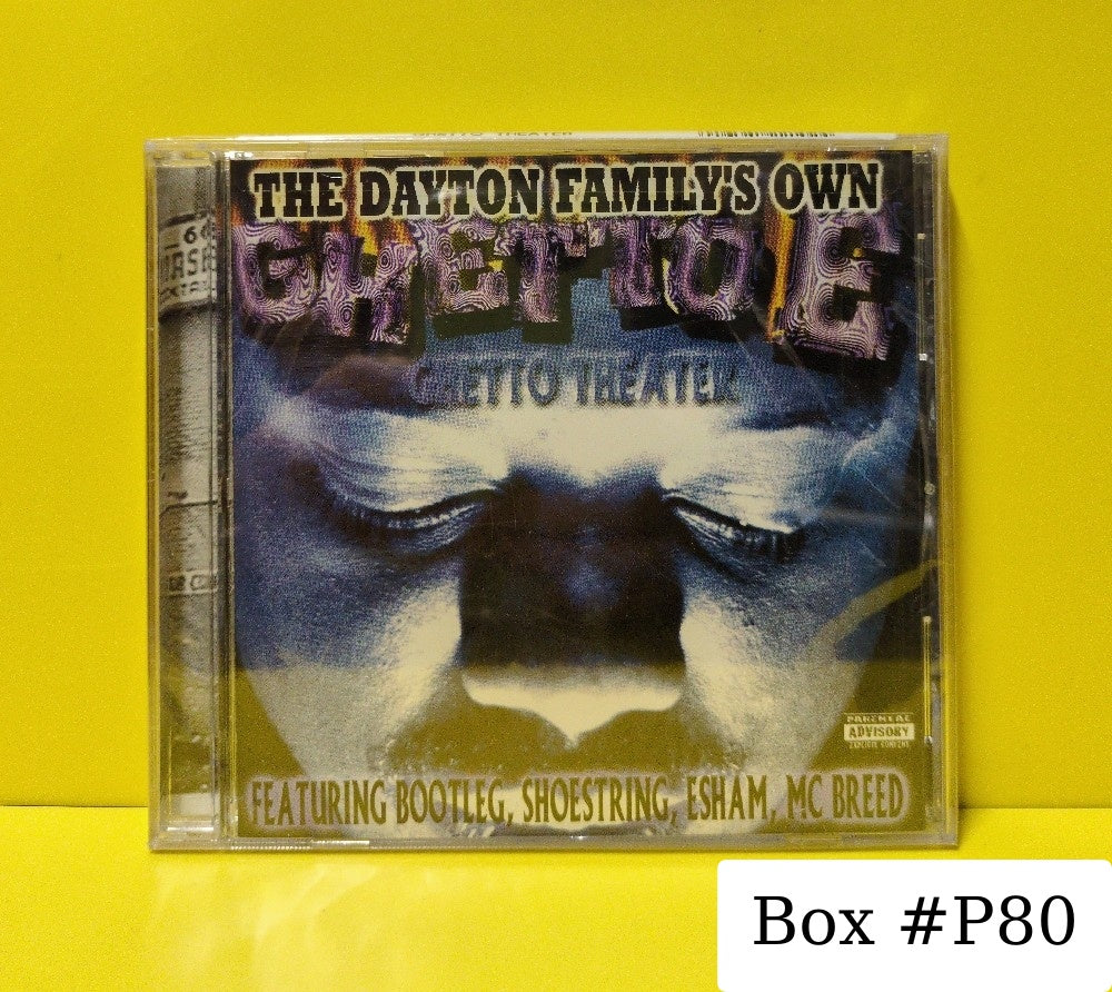 The Dayton Family's Own 'Ghetto E' - Ghetto Theater - 2001 - TVT 2210-2 - New - Sealed - CDs
