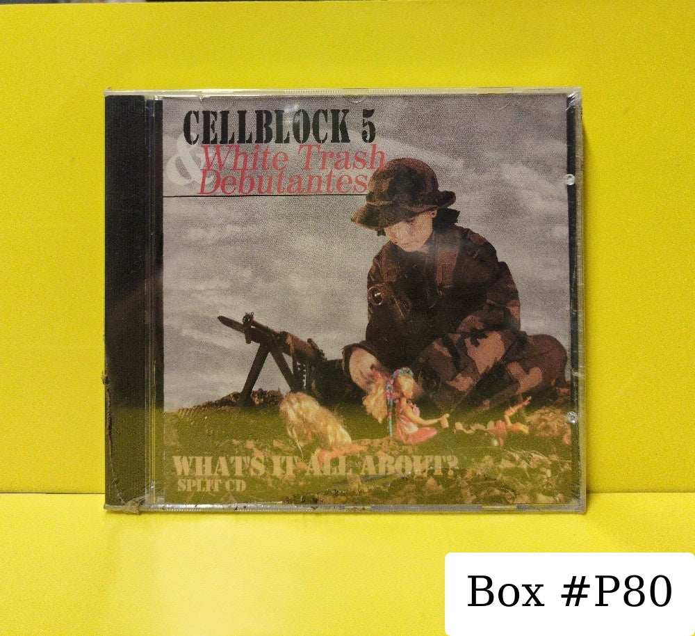 Cell Block 5 & White Trash Debutantes - What's It All About? - 2001 - OPR0012 - New - Sealed - CDs