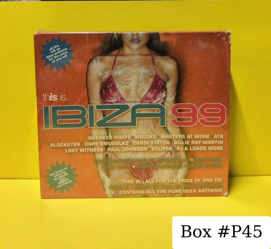 Various - This Is... Ibiza 99 - 1999 - BEBOXCD32 - New - Sealed - CDs - 3xCD Box Set - UK Import