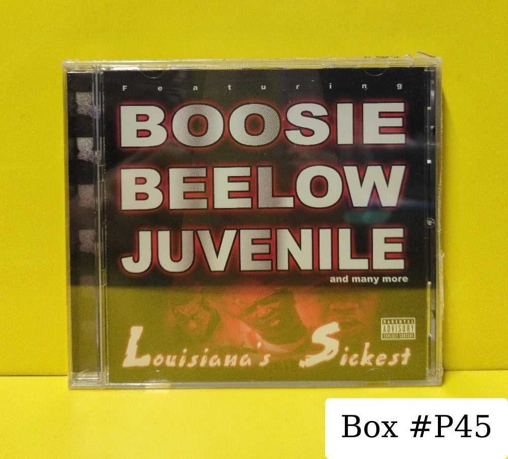 Beelow, Juvenile And Lil' Boosie - Louisiana’s Sickest - 2005 - 020 970 052 2 - New - Sealed - CDs