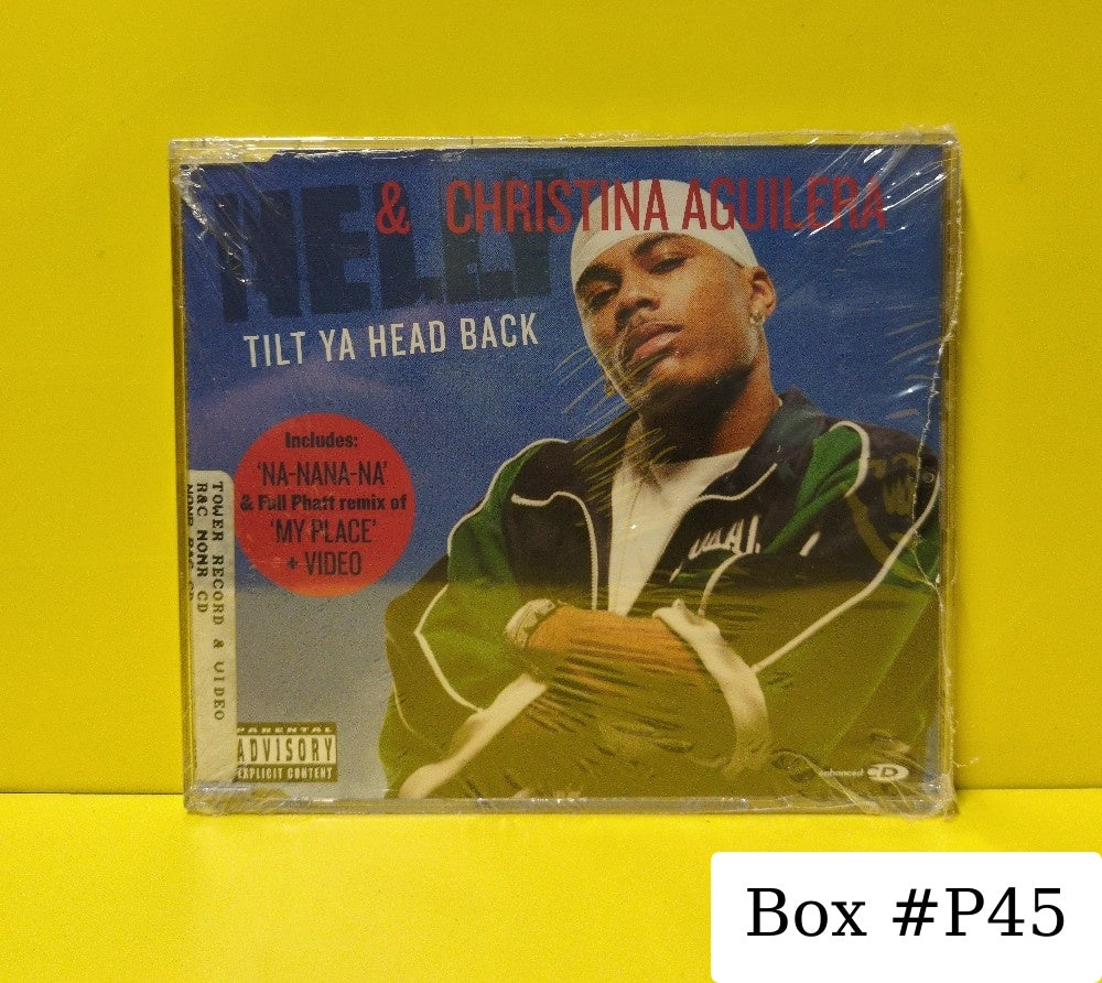 Nelly & Christina Aguilera - Tilt Ya Head Back - 2004 - MCSTD 40396 - New - Sealed - CDs - European Import