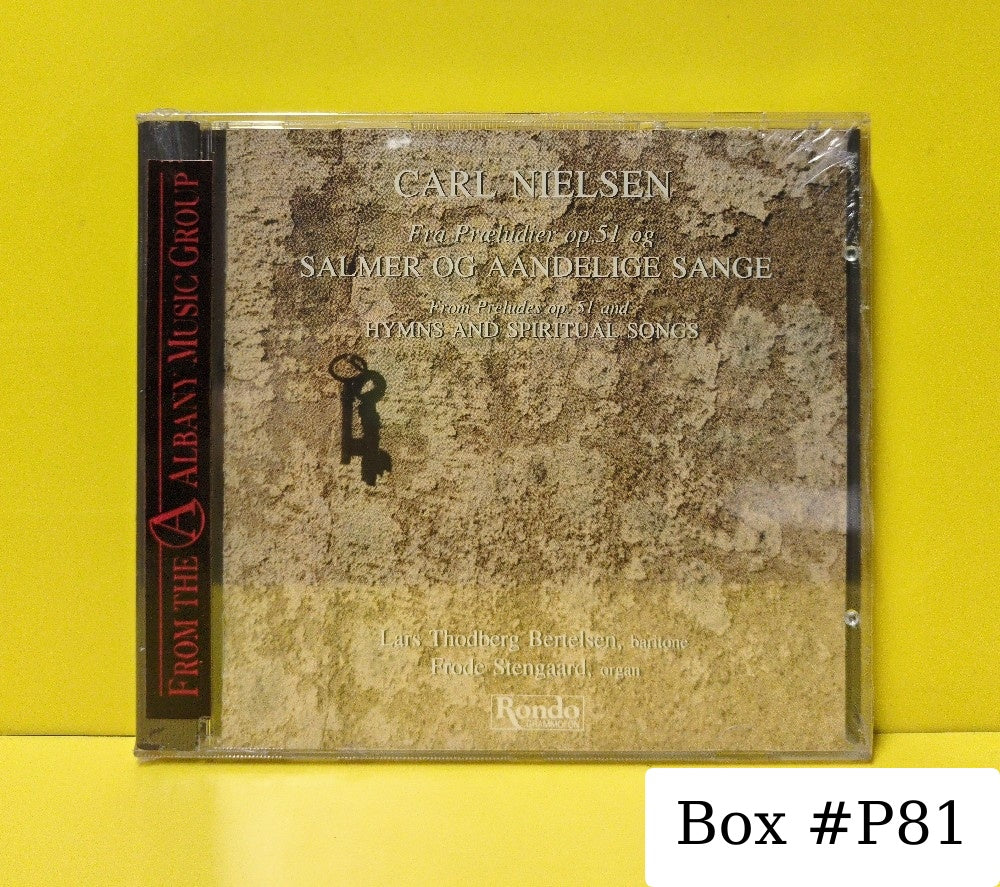 Carl Nielsen, Lars Thodberg Bertelsen, Frode Stengaard - From Preludes Op.51 & Hymns And Spiritual Songs - 1993 - RCD 8335 - New - Sealed - CDs - Denmark Import