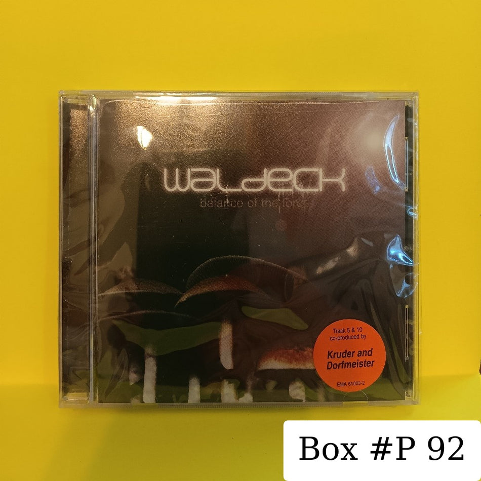 Waldeck - Balance Of The Force - 1999 - EMA 61003-2 - New - Sealed - CDs