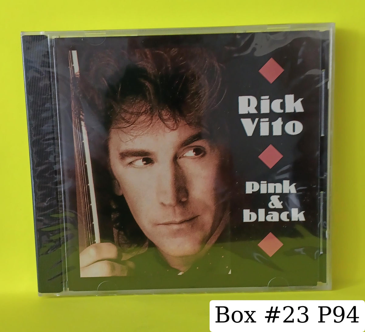 Rick Vito - Pink & Black - 1998 - 604302101122 New - Sealed - CDs