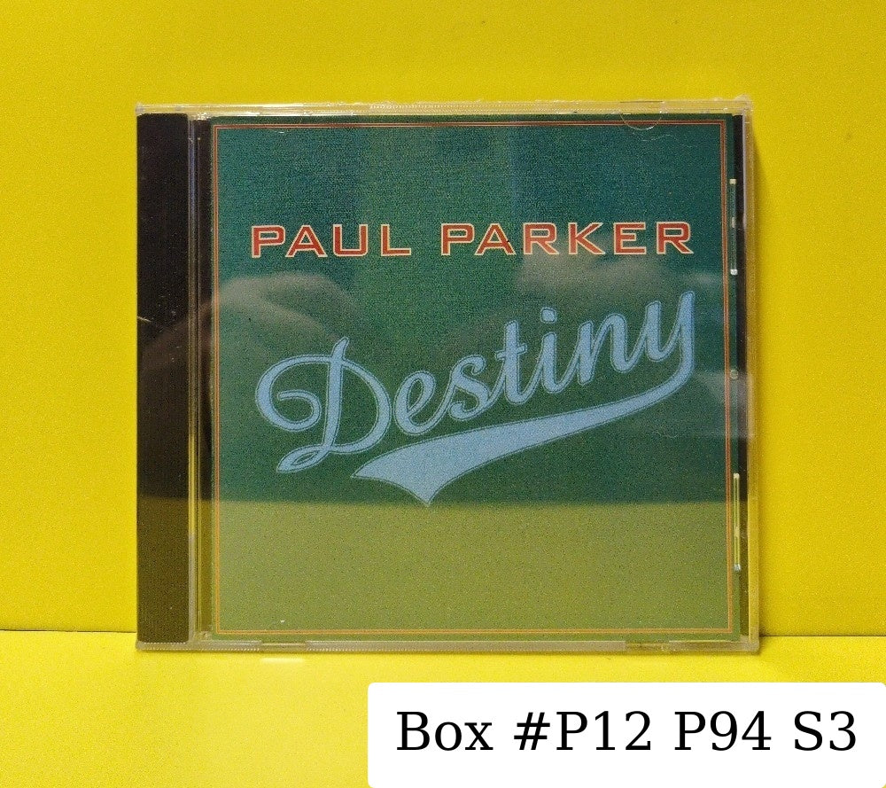 Paul Parker - Destiny - 1995 - ZYX 20364-2 - New - Sealed - CDs - Germany Import