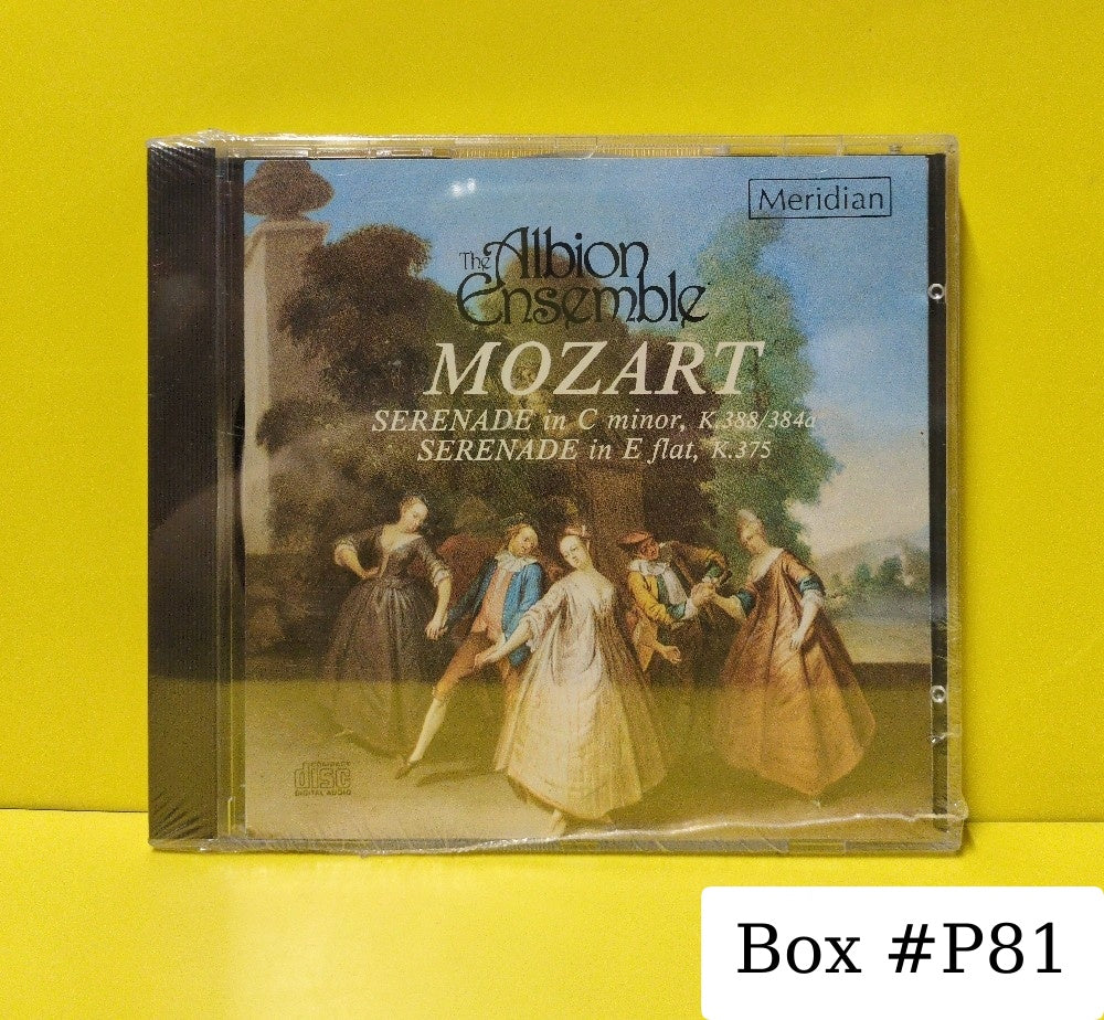 Mozart, The Albion Ensemble - Serenade In C Minor, K.388/384a - Serenade In E Flat, K 375 - 1985 - CDE 84107 - New - Sealed - CDs - UK Import