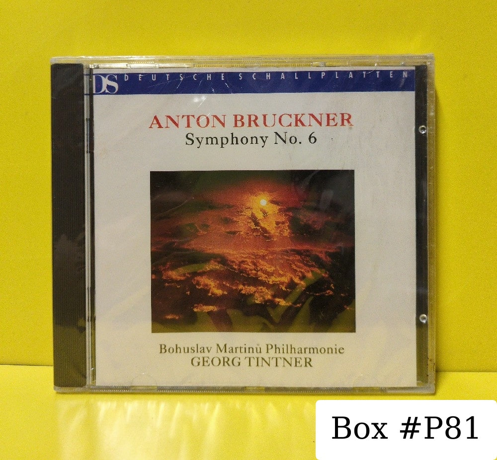 Georg Tintner, The Bohuslav Martinů Philharmonic, Anton Bruckner - Symphony No.6 - 1994 - DS 1005-2 - New - Sealed - CDs - Germany Import