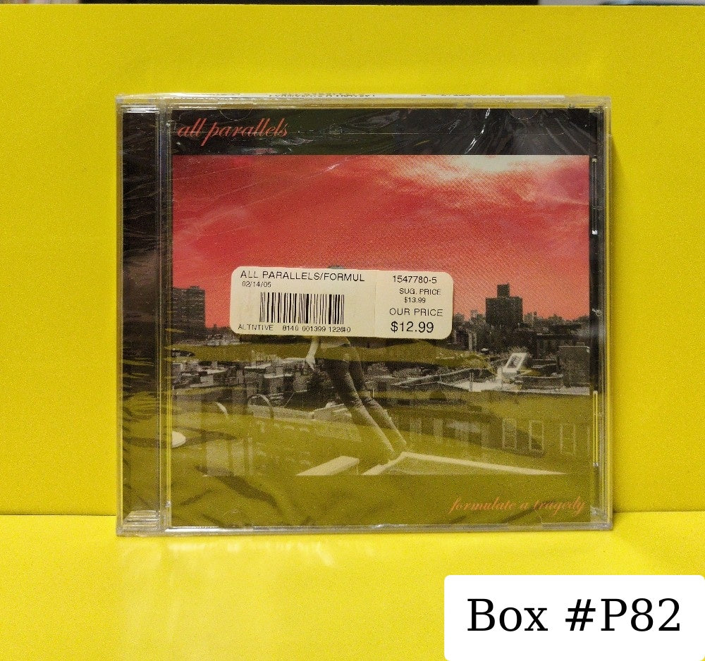 All Parallels - Formulate A Tragedy - 2004 - OTR-14 - New - Sealed - CDs