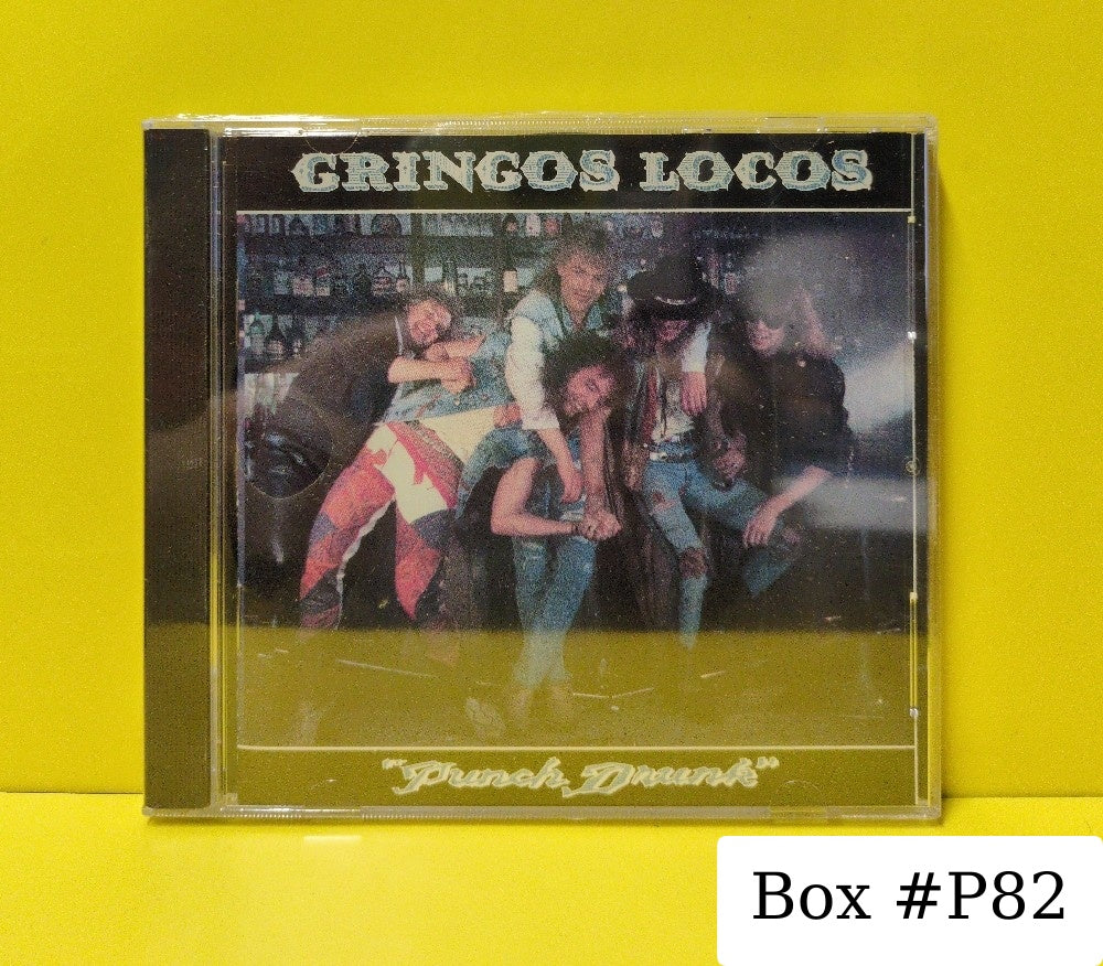 Gringos Locos - Punch Drunk - 1989 - 7 81988-2 - New - Sealed - CDs