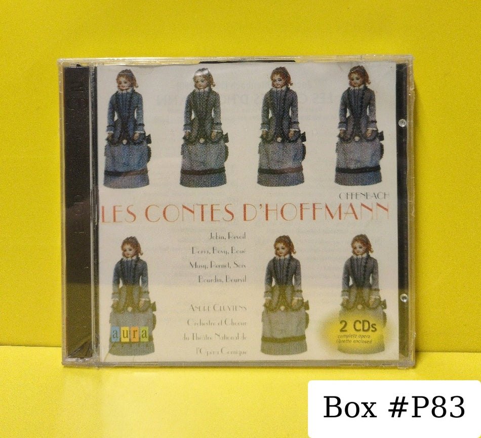 Offenbach, Orchestre Et Choeurs Du Theatre National De L'Opera Comique, Andre Cluytens - Les Contes D'Hoffmann - 1999 - LRC 11101-2 - New - Sealed - CDs - 2xCD - Reissue - Remastered - Mono - Italy Import