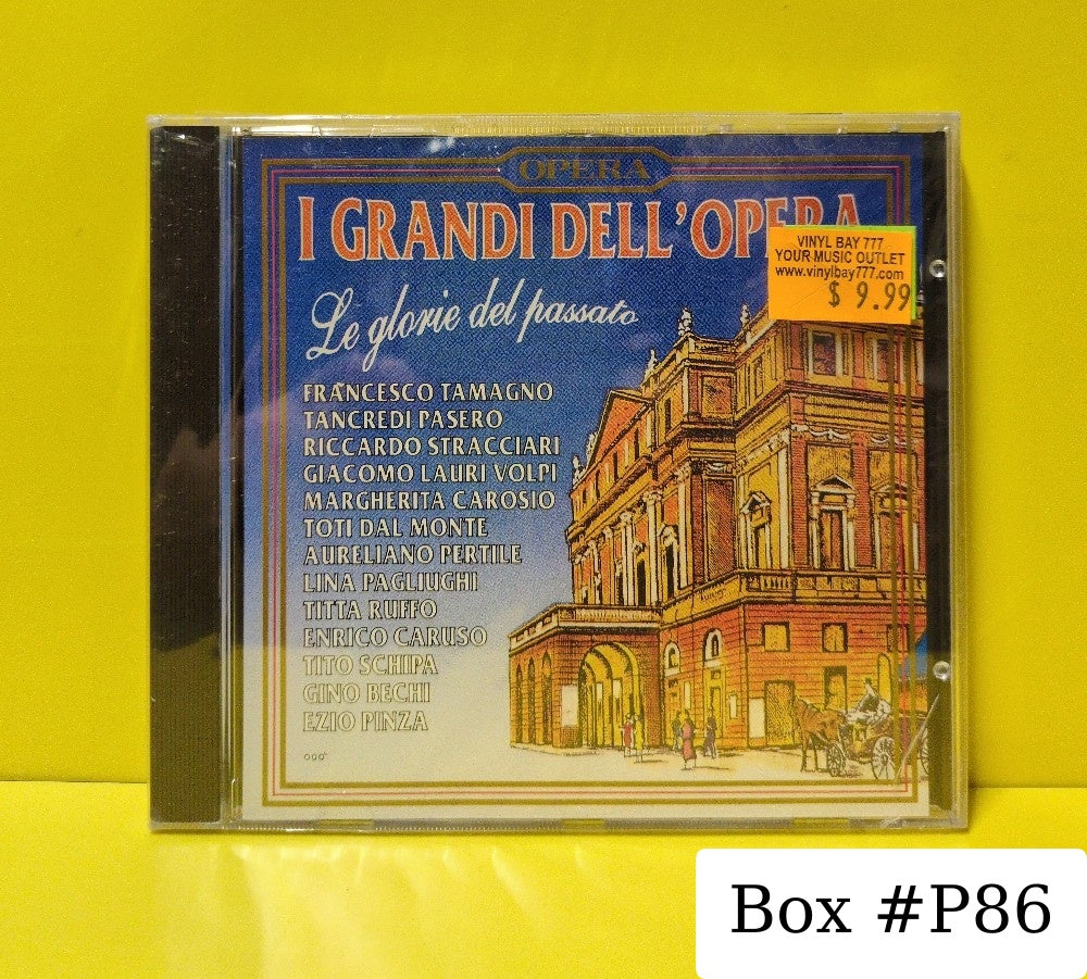Various - I Grandi Dell'Opera - Le Glorie Del Passato - 1995 - CD 54067 - New - Sealed - CDs