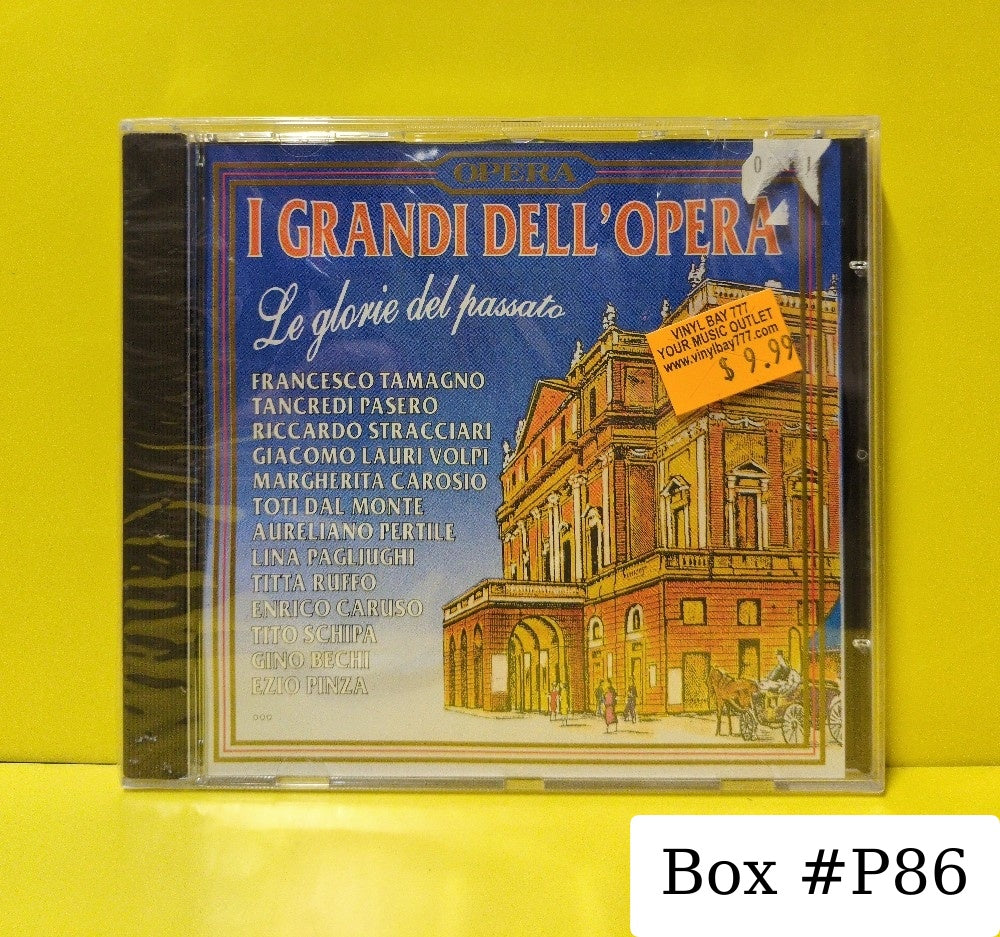 Various - I Grandi Dell'Opera - Le Glorie Del Passato - 1997 - CD 54511 - New - Sealed - CDs - Reissue