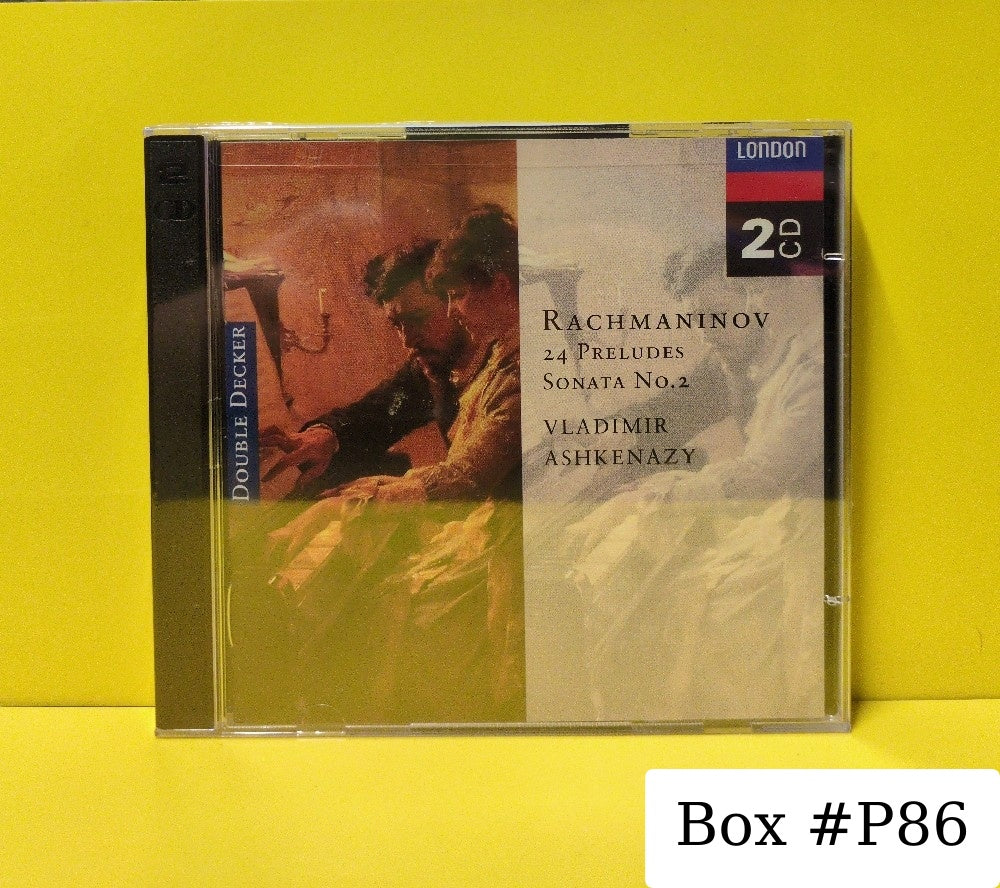 Rachmaninov, Vladimir Ashkenazy - 24 Preludes • Sonata No. 2 - 443 841-2 - Sealed - CDs - Reissue - Remastered