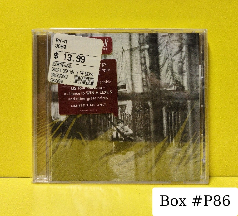 Paul McCartney - Chaos And Creation In The Backyard - 2005 - CDP 0946 3 38299 2 3 - New - Sealed - CDs