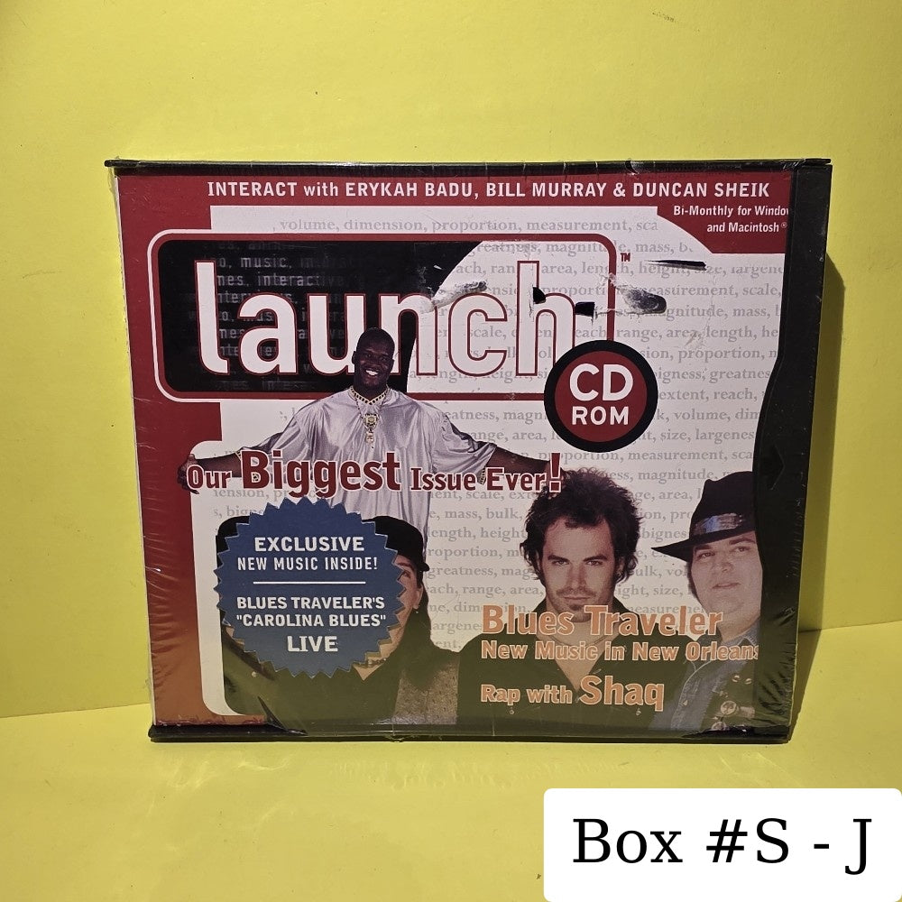 Various - Launch Second Anniversary Issue - 1997 - 13 - New - Sealed - CDs
