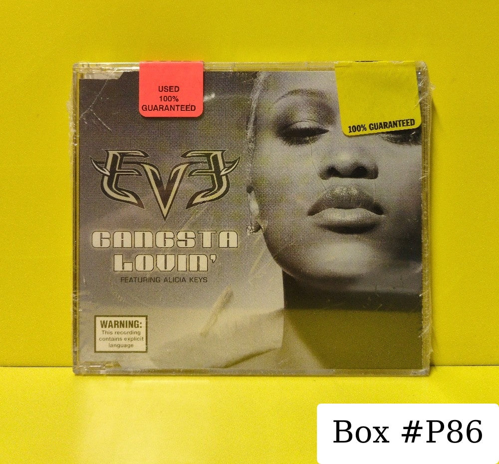 Eve Featuring Alicia Keys - Gangsta Lovin' - 2002 - 497 790-2 - Used - EX, Sealed - CDs - CD Single - Australasian Import