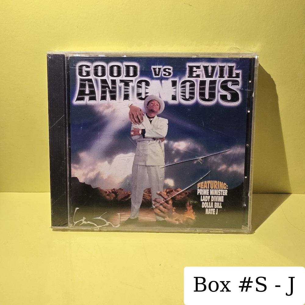 Antonious - Good Vs Evil - 1998 - GTD 0153 - New - Sealed - CDs