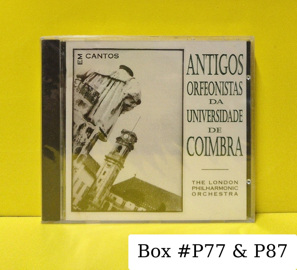Coro Dos Antigos Orfeonistas Da Universidade De Coimbra, The London Philharmonic Orchestra - Em Cantos - 1995 - PE 51.019 - New - Sealed - CDs - Portugal Import