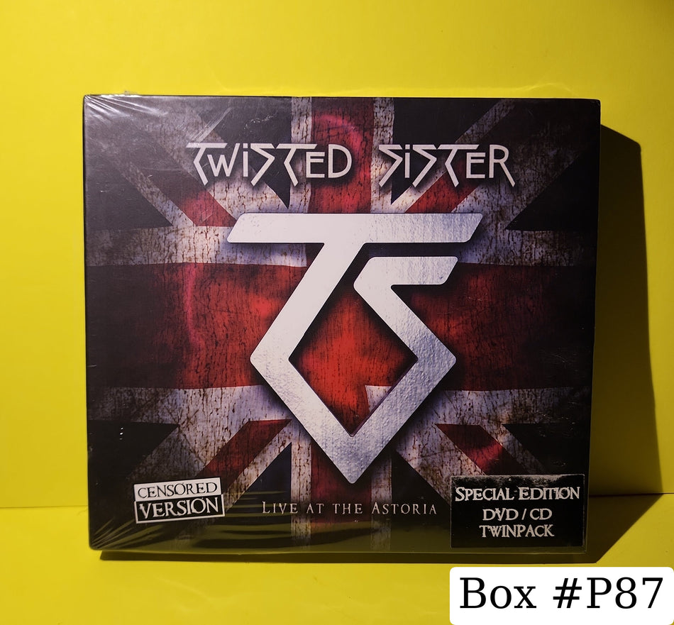 Twisted Sister - Live At The Astoria - 2008 - DEMUS 005C New - Sealed - CDs - DVD/CD Set