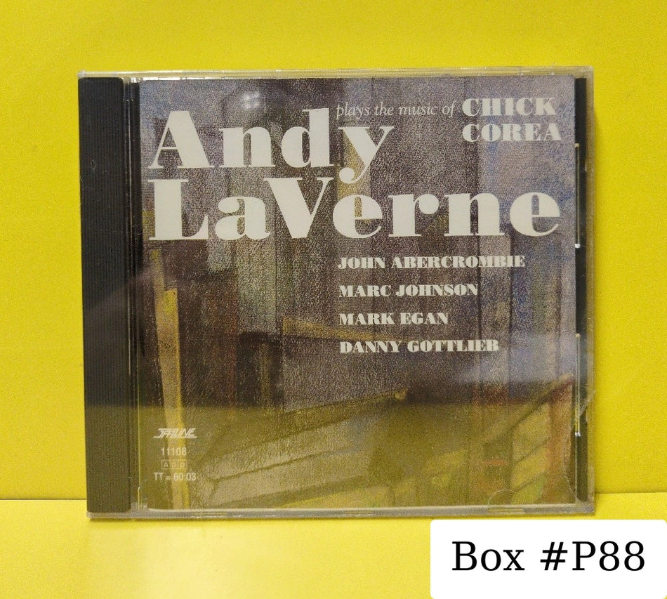 Andy LaVerne − John Abercrombie, Marc Johnson, Mark Egan, Danny Gottlieb - Andy LaVerne Plays The Music Of Chick Corea - 1988 - 11108 - New - Sealed - CDs
