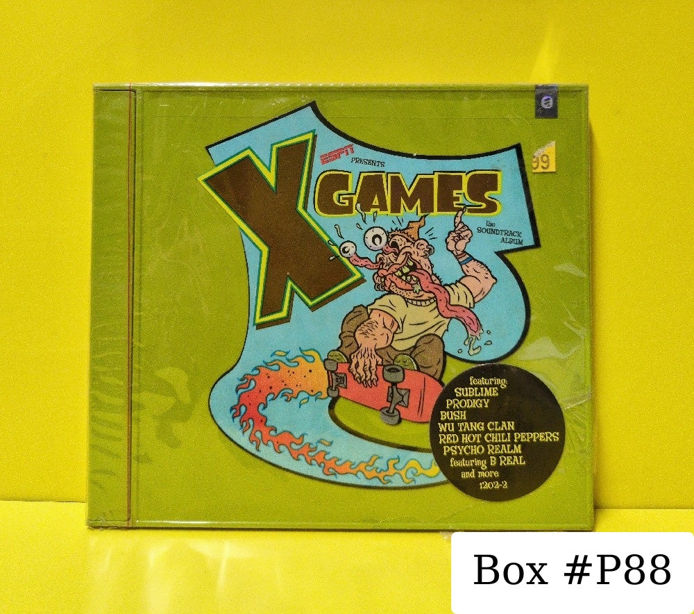 Various - ESPN Presents X Games (The Soundtrack Album) - 1997 - TBCD 1202 - New - Sealed - CDs