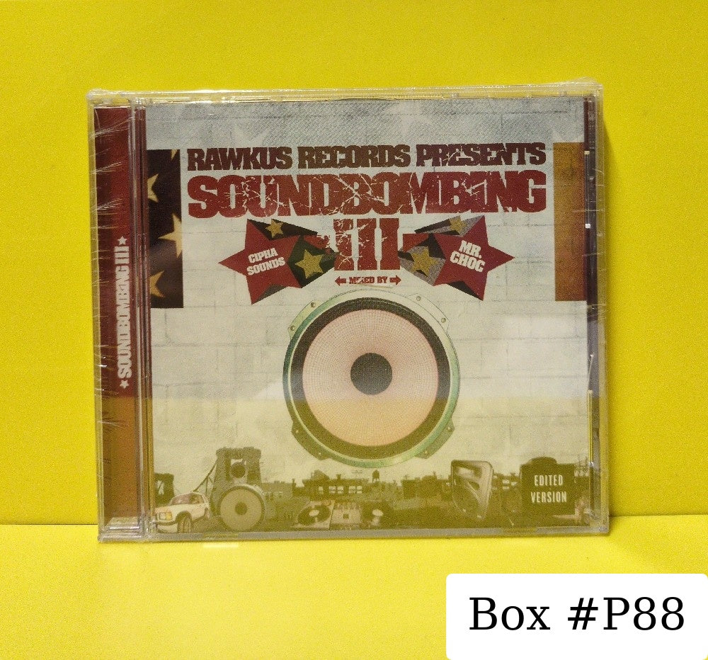 Various - Soundbombing III (Edited Version) - 2002 - 088112918-2 - New - Sealed - CDs
