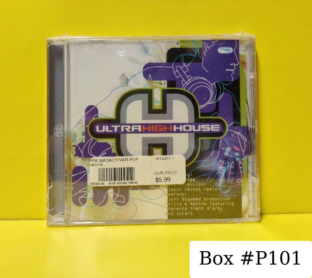 Various - Ultra High > House - 2001 - ELC66112 - New - Sealed - CDs - Canadian Import