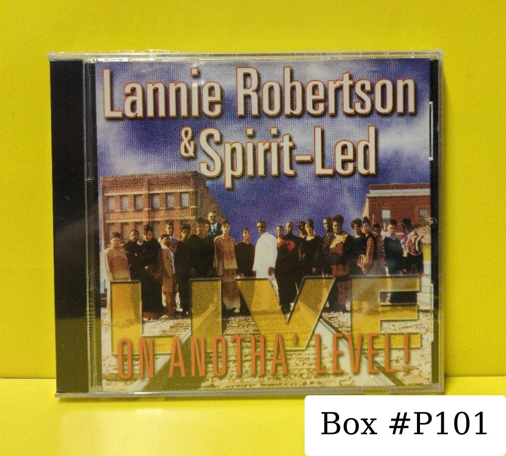 Lannie Robertson & Spirit-Led - On Anotha' Level! Live - 2000 - New - Sealed - CDs