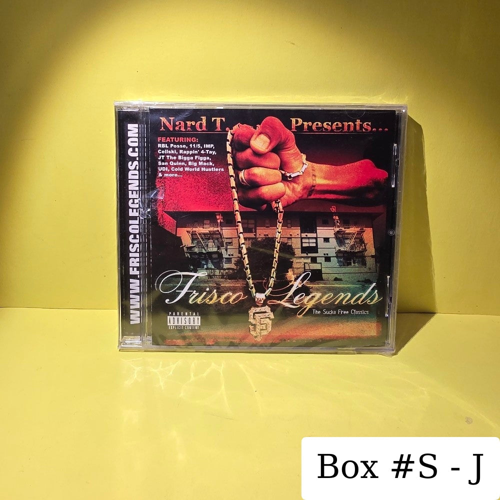Various - Frisco Legends - 2002 - 0164-2 - New - Sealed - CDs