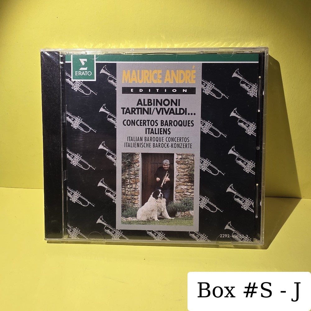 Albinoni / Tartini / Vivaldi - Maurice André - 1993 - 2292-45062-2 - New - Sealed - CDs