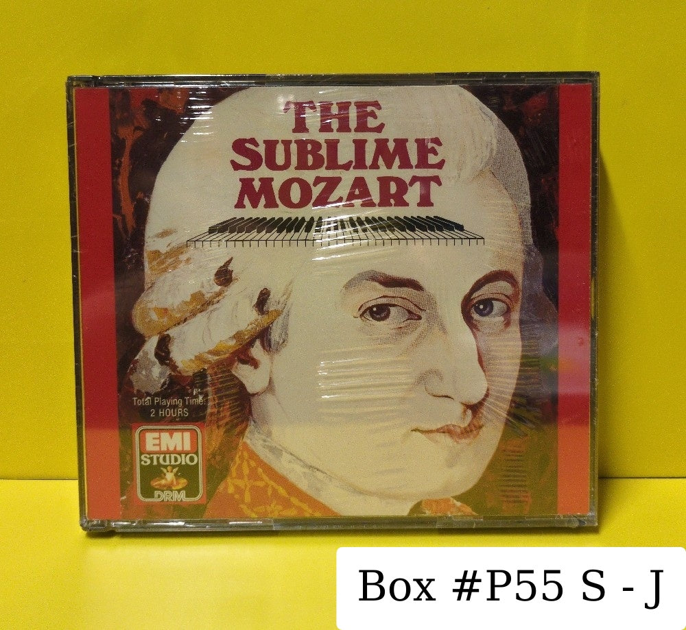 Wolfgang Amadeus Mozart - The Sublime Mozart - 1988 - CMS 7 69946 2 - New - Sealed - CDs - 2xCD