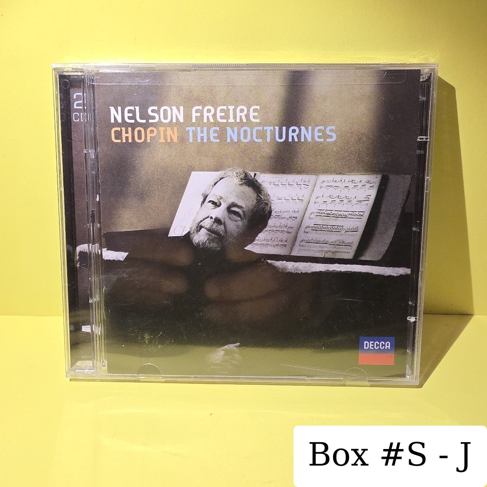 Chopin, Nelson Freire - The Nocturnes - 2010 - 478 2182 - New - Sealed - CDs
