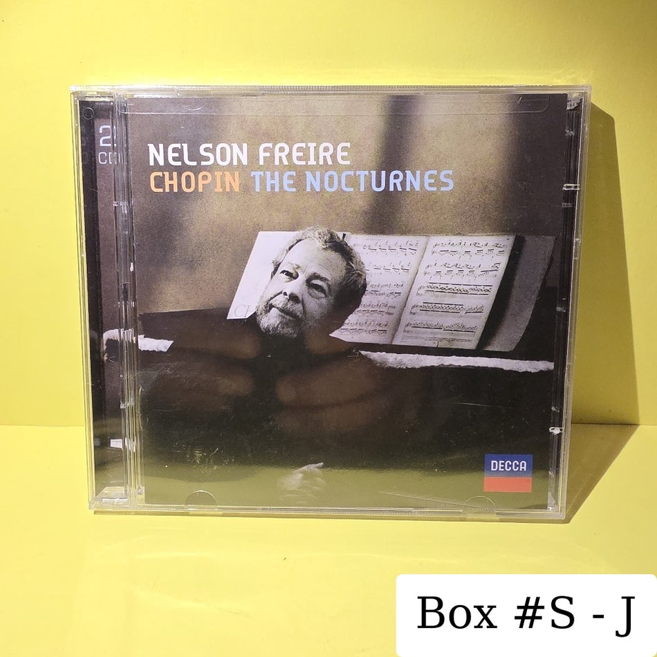 Chopin, Nelson Freire - The Nocturnes - 2010 - 478 2182 - New - Sealed - CDs