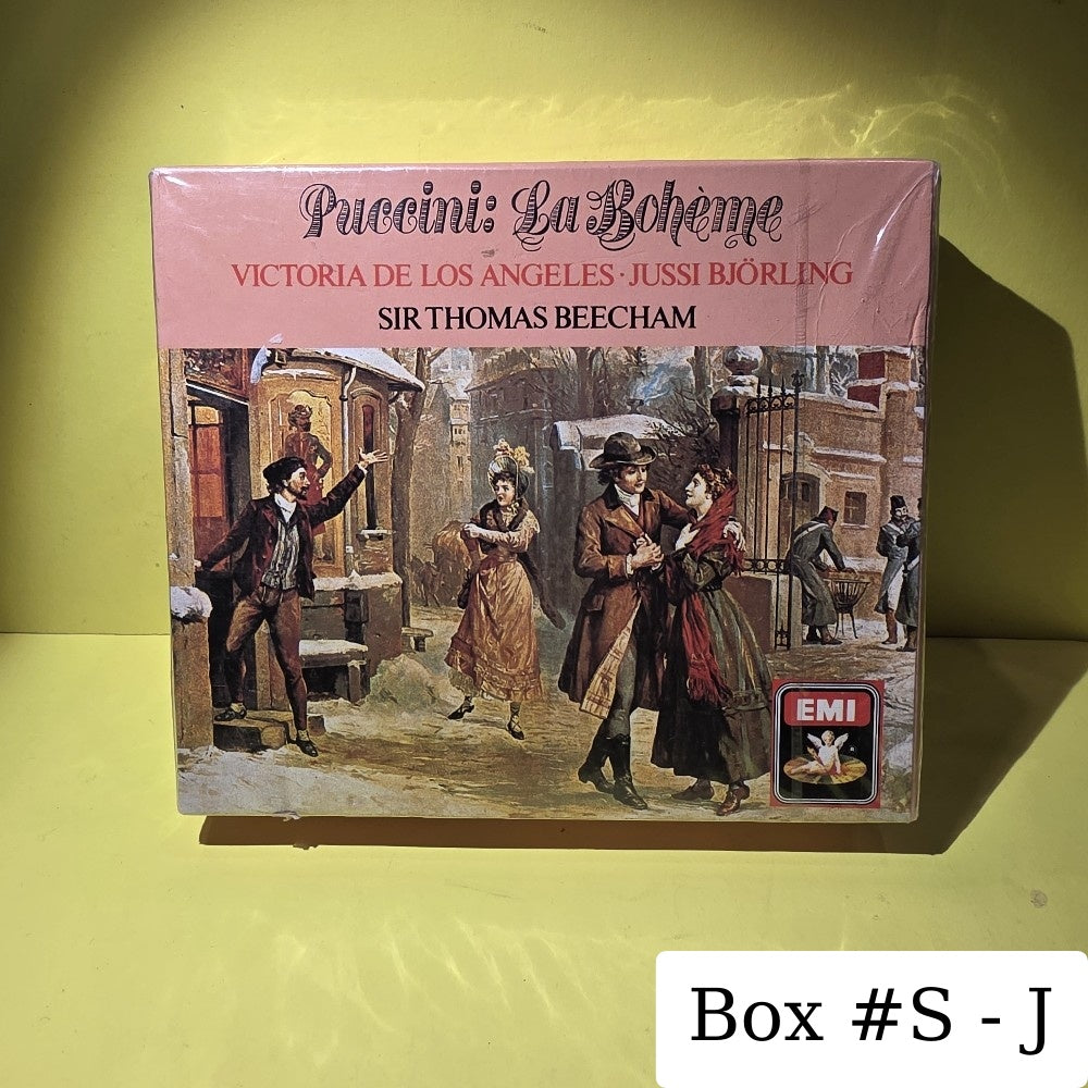 Puccini - Victoria De Los Angeles, Jussi Björling, Sir Thomas Beecham - 1993 - CDS 7 47235 8 - New - Sealed - CDs