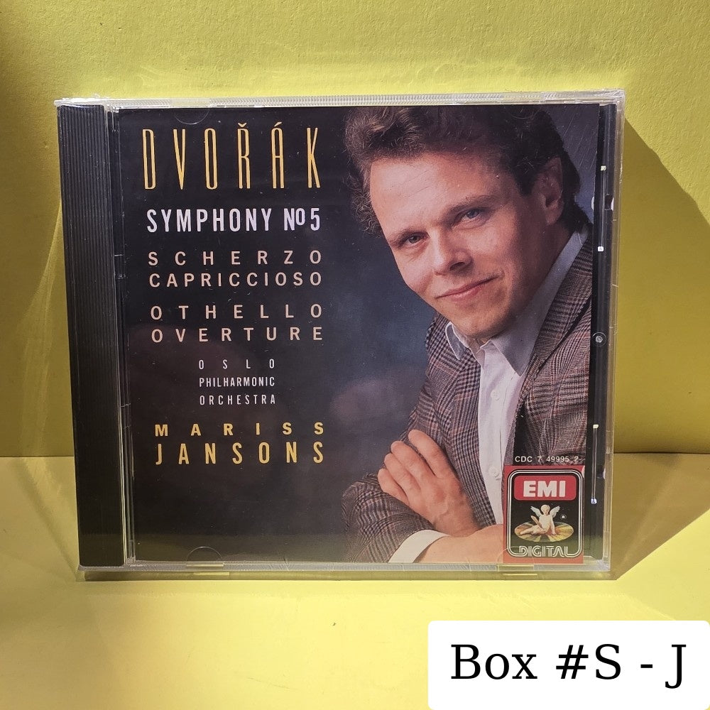 Dvořák - Oslo Philharmonic Orchestra, Mariss Jansons - 1990 - CDC 7 49995 2 - New - Sealed - CDs