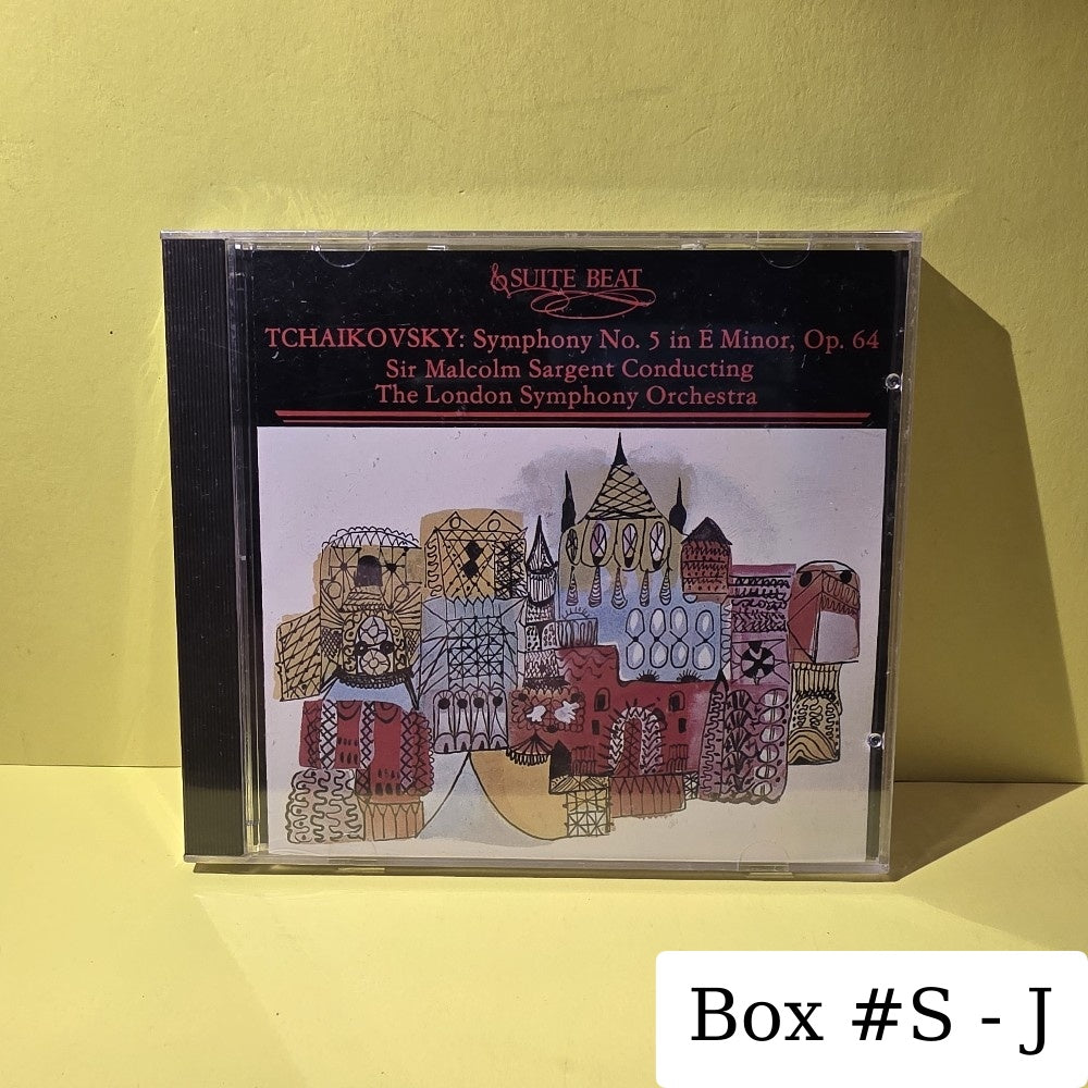 Sir Malcolm Sargent - Tchaikovsky: Symphony No.5 In E Minor,  Op.64 - 1984 - SBMCD 1002 - New - Sealed - CDs