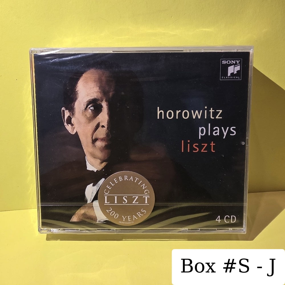 Vladimir Horowitz - Horowitz Plays Liszt / 4 CDs Set - 2011 - 88697839872 - New - Sealed - CDs