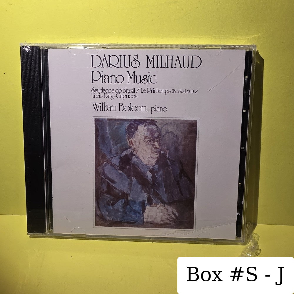 Darius Milhaud - William Bolcom - 1992 - 9 71316-2 - New - Sealed - CDs