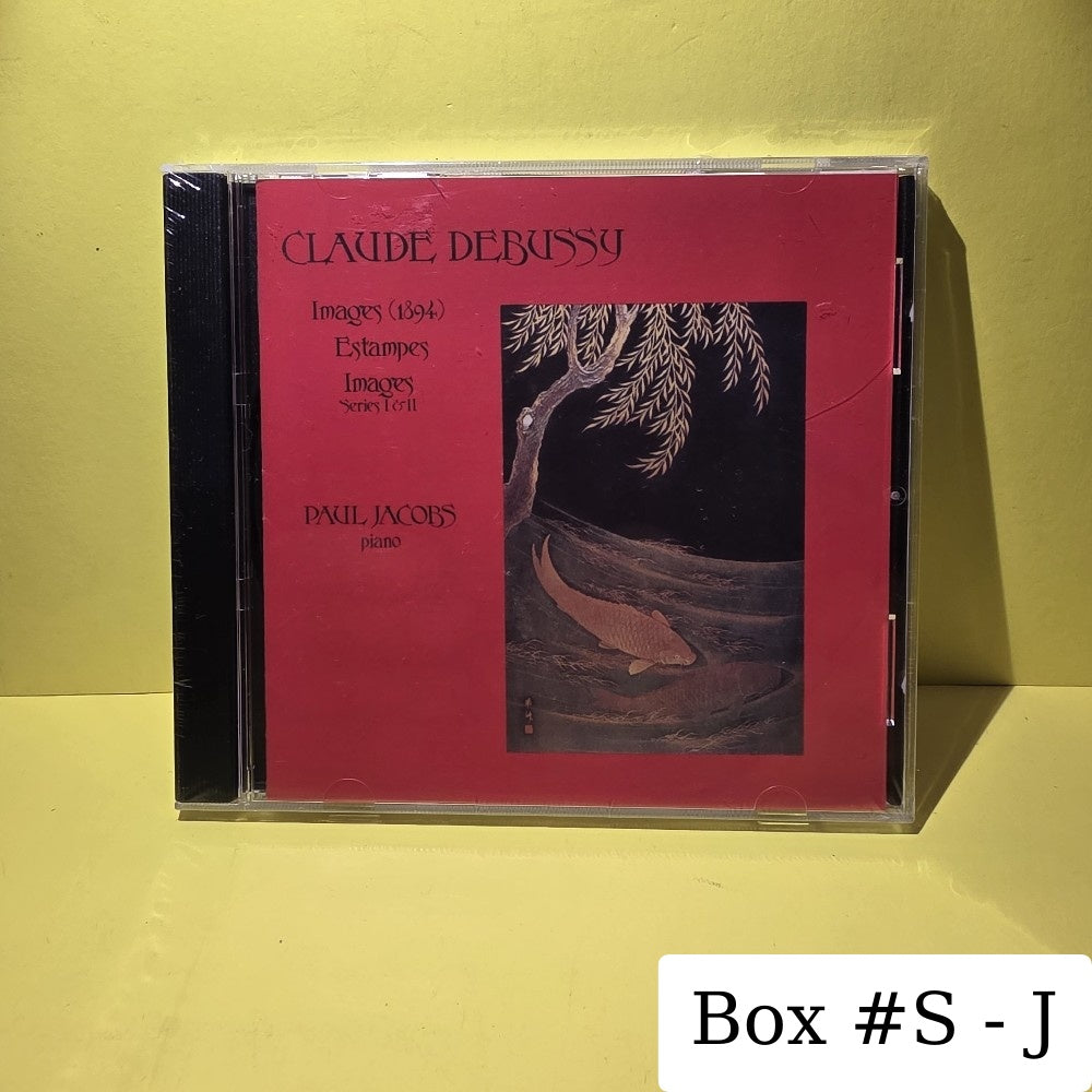 Claude Debussy, Paul Jacobs  - Images / Estampes - 1992 - H-71365 - New - Sealed - CDs