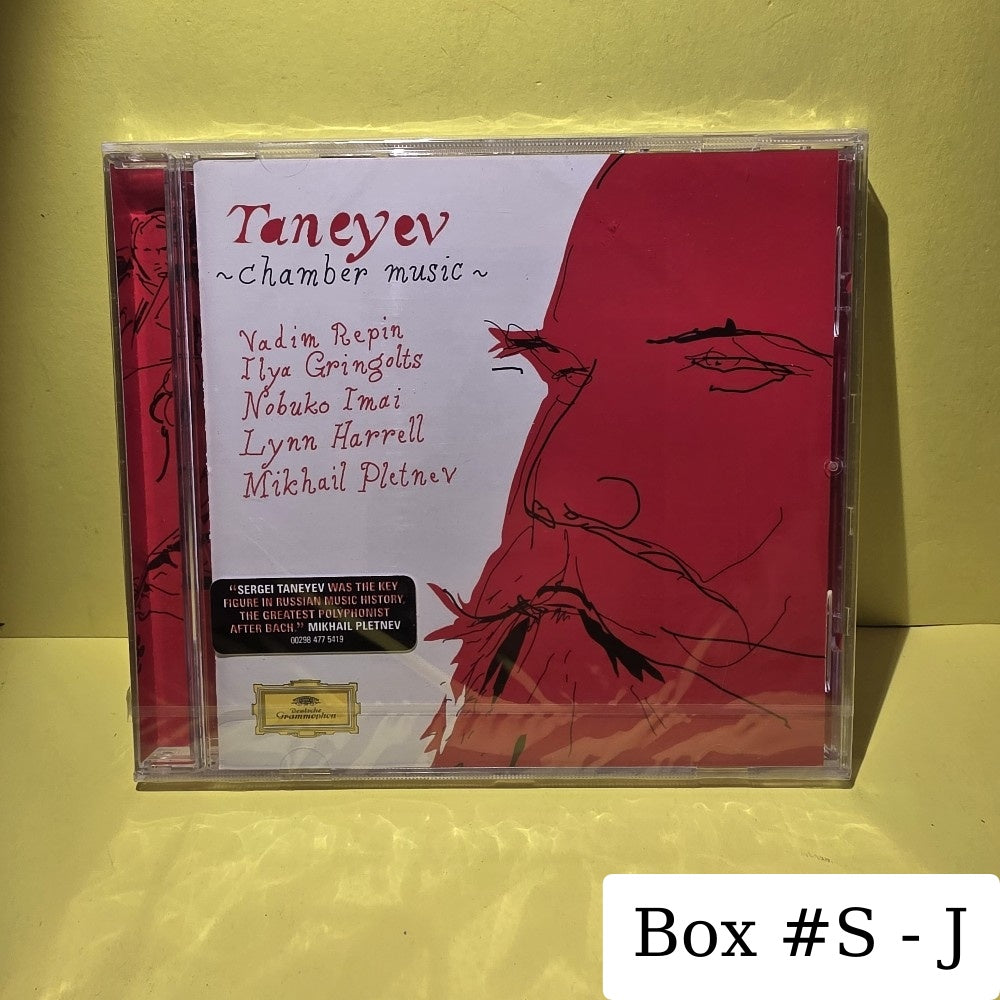 Taneyev – Vadim Repin, Ilya Gringolts, Nobuko Imai, Lynn Harrell, Mikhail Pletnev - Chamber Music: Piano Quintet = Klavierquintett • Piano Trio = Klaviertrio - 2005 - 00289 477 5419 - New - Sealed - CDs