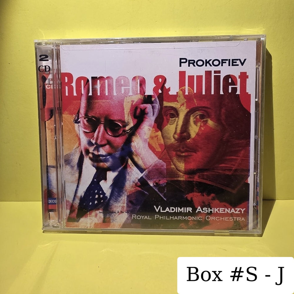Prokofiev, Royal Philharmonic Orchestra, Ashkenazy - Romeo And Juliet - 2003 - B0000226-02 - New - Sealed - CDs