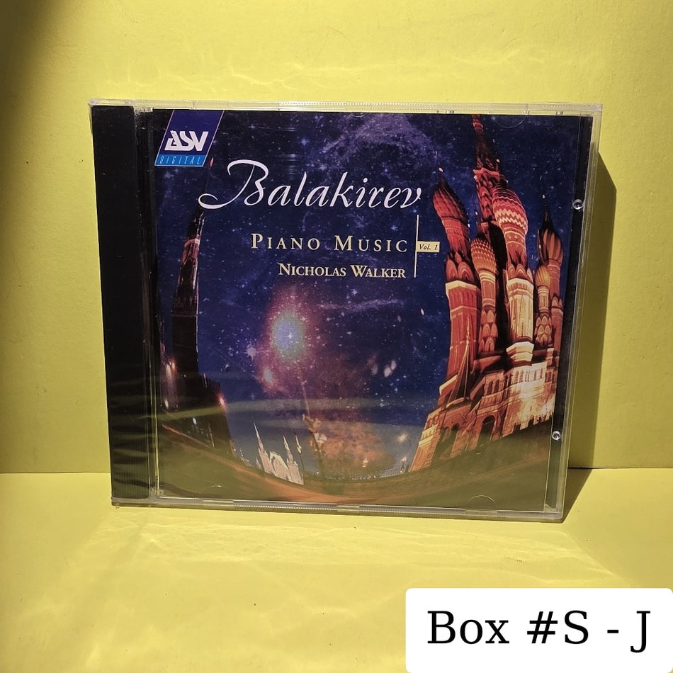Balakirev - Nicholas Walker  - 1996 - CD DCA 940 - New - Sealed - CDs