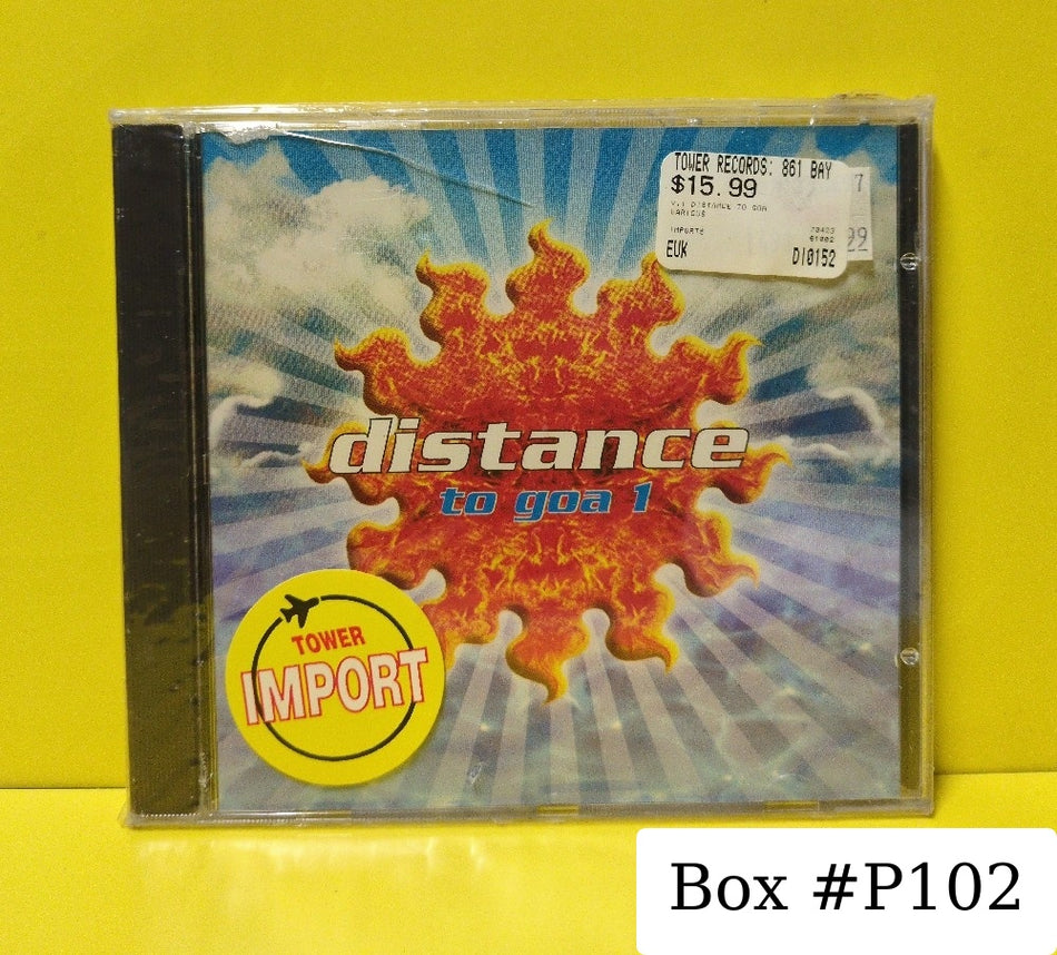 Various - Distance To Goa 1 - 1995 - DI 0152 - New - Sealed - CDs - France Import