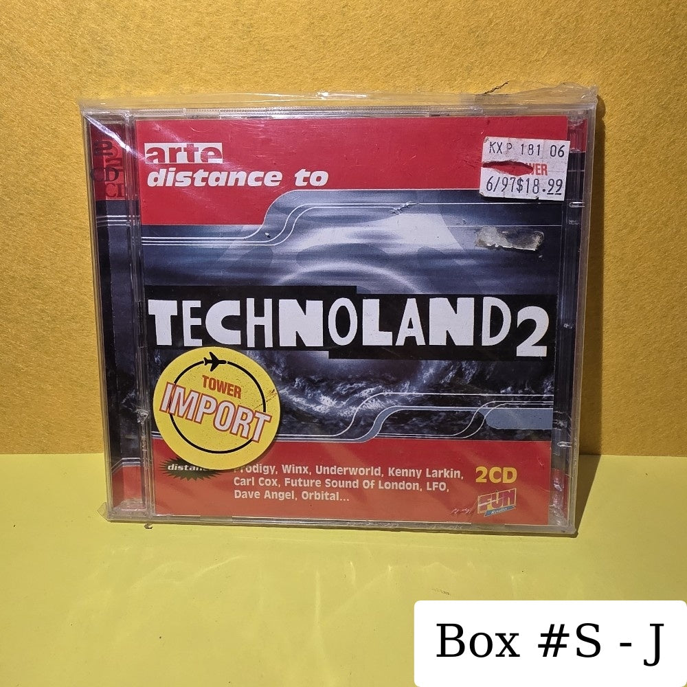 Various - Distance To Technoland 2 - 1997 - SUB 4825.2 - New - Sealed - CDs