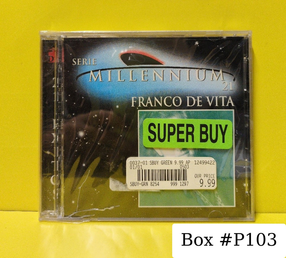 Franco De Vita - Serie Millennium 21 - 2000 - 314 542 093-2 - New - Sealed - CDs - 2xCD