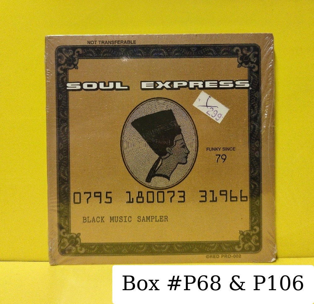 Various - Soul Express: Black Music Sampler 1998 - 1998 - PRO-002 - New - Sealed - CDs