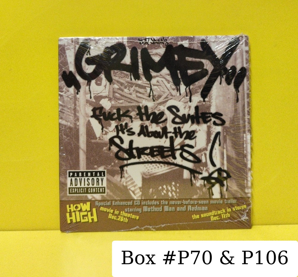 Various - Grimey: Fuck The Suites, It's About The Streets - 2001 - DEFR 15444-2 - New - Sealed - CDs - Enhanced - Promo - Cardboard Sleeve
