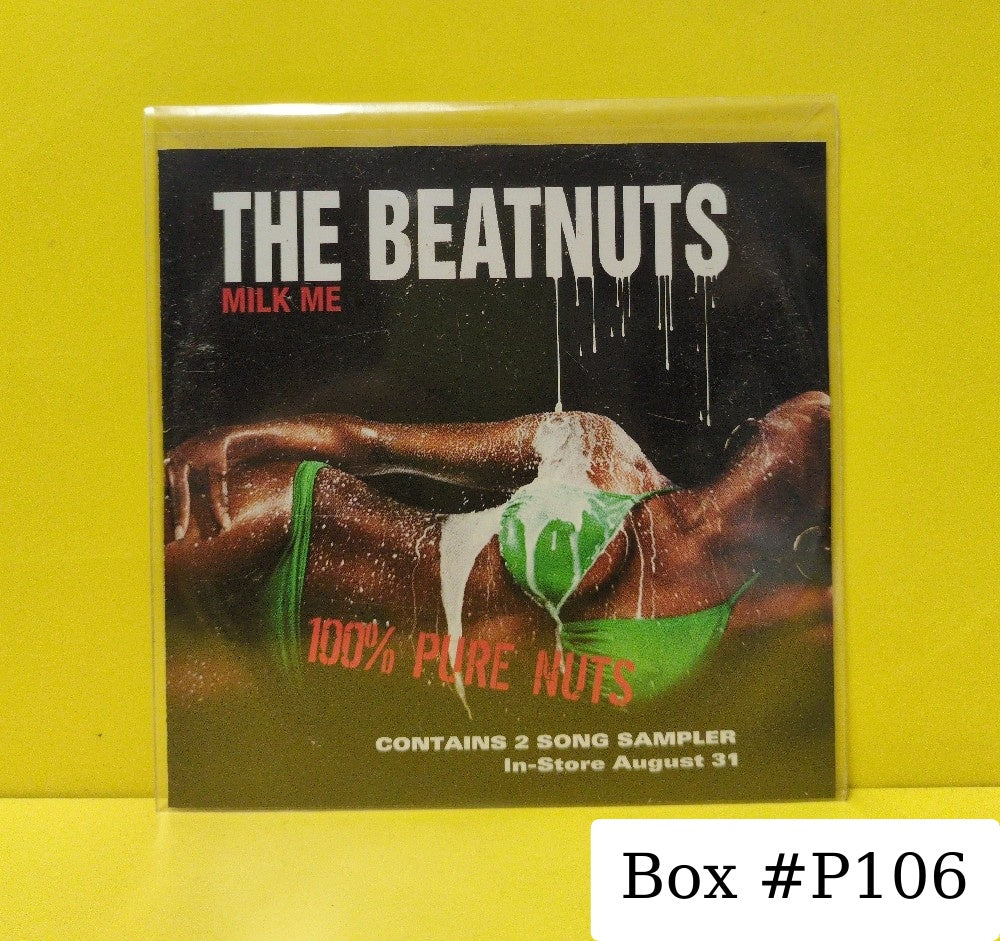 The Beatnuts - Milk Me Sampler - 2004 - PRCD V5002 - Used - EX - CDs - Promo