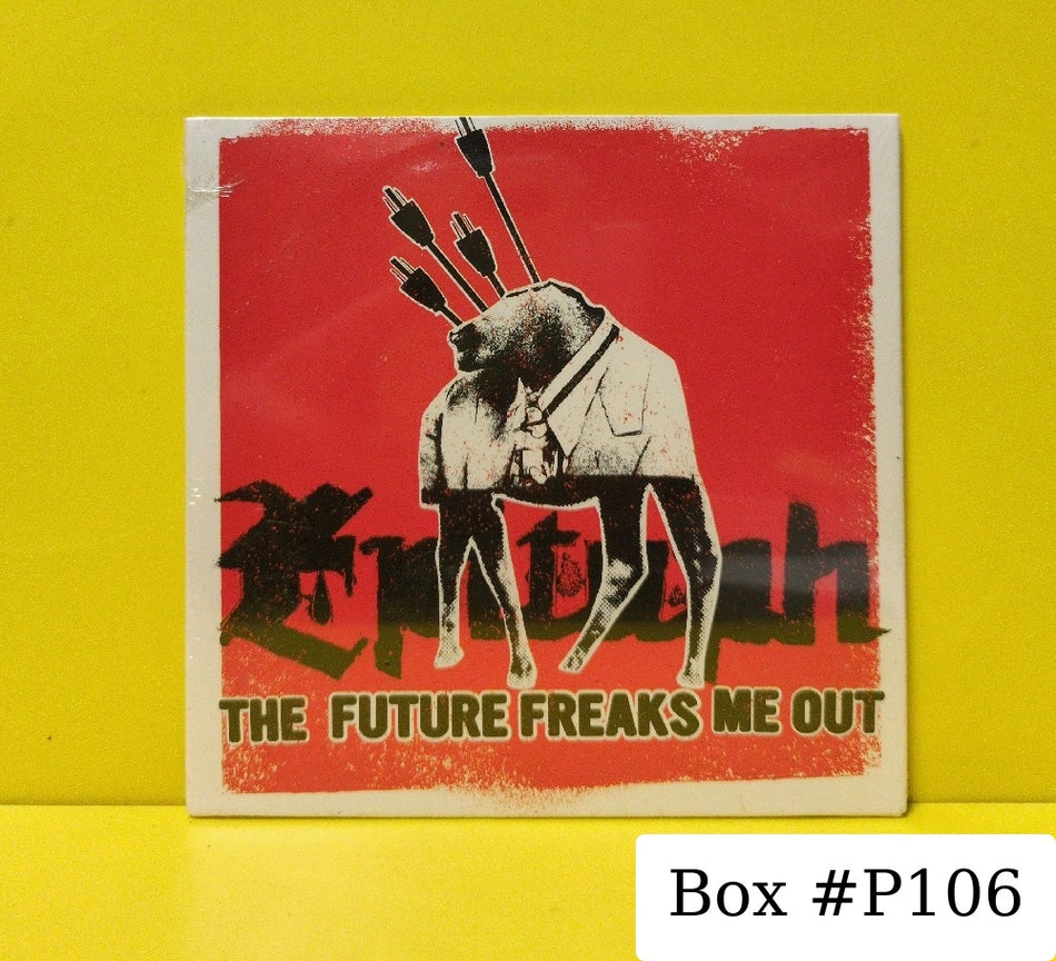 Various - Epitaph - The Future Freaks Me Out - 2004 - 86721-2 - New - Sealed - CDs - Sampler - Promo - Cardboard Sleeve